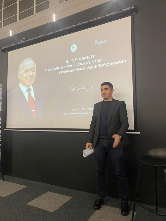 Ümummilli lider Sankt-Peterburqda anıldı - FOTOLAR