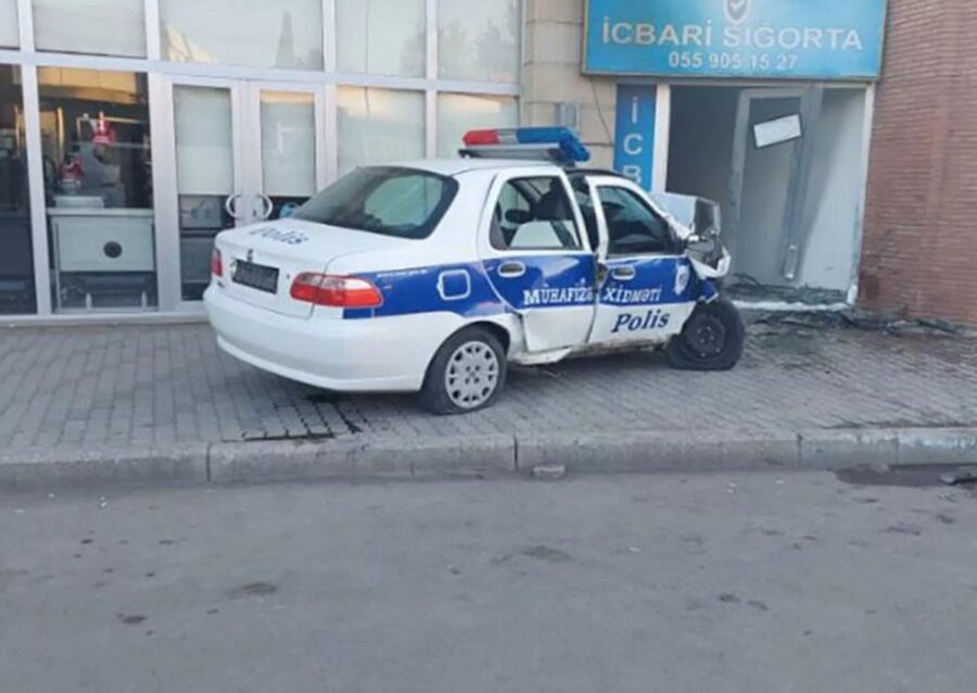 Gəncədə polislərin düşdüyü dəhşətli qəzanın TƏFƏRRÜATI