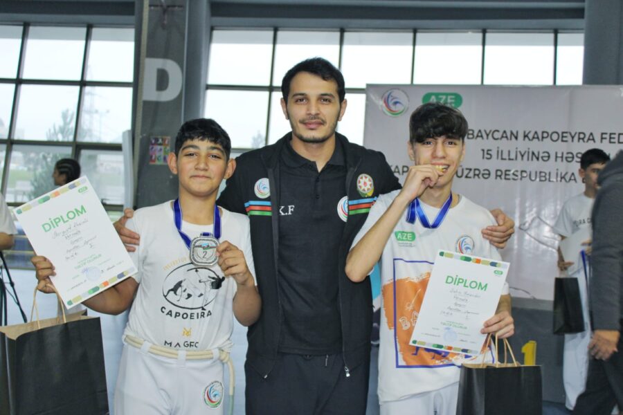 Şəhid övladı kapoeyra üzrə çempion oldu - FOTOLAR