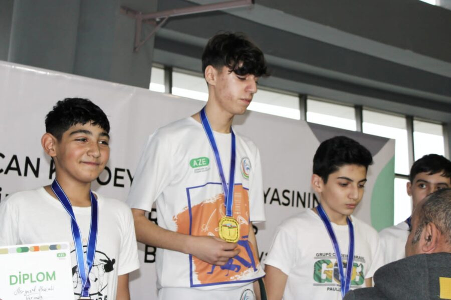 Şəhid övladı kapoeyra üzrə çempion oldu - FOTOLAR