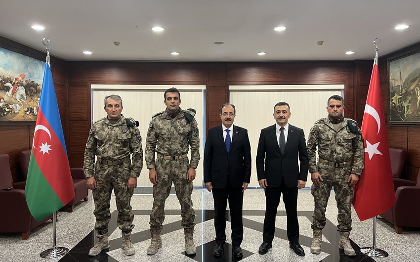 Türkiyənin xüsusi təyinatlıları Cahit Bağcının qonağı oldu