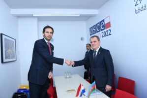 Ceyhun Bayramov bunu Niderlandın XİN başçısına irad tutdu - FOTO