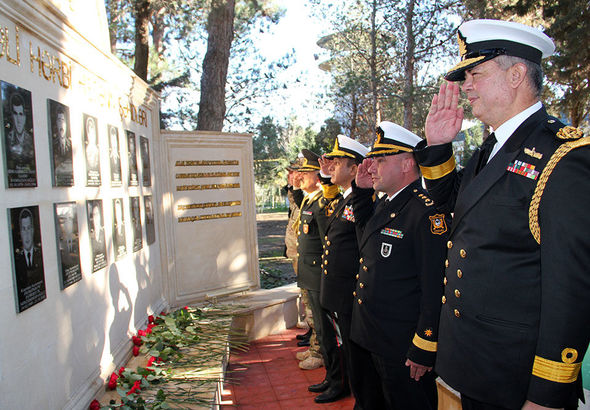 Pakistan HDQ komandanı Hərbi İnstitut və N hərbi hissəsində - FOTO