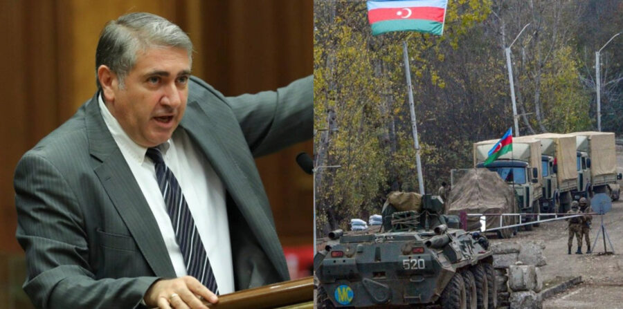 Erməni deputat: Bakı Laçın dəhlizinə bu sistemi quraşdırır - FOTOSU YAYILDI