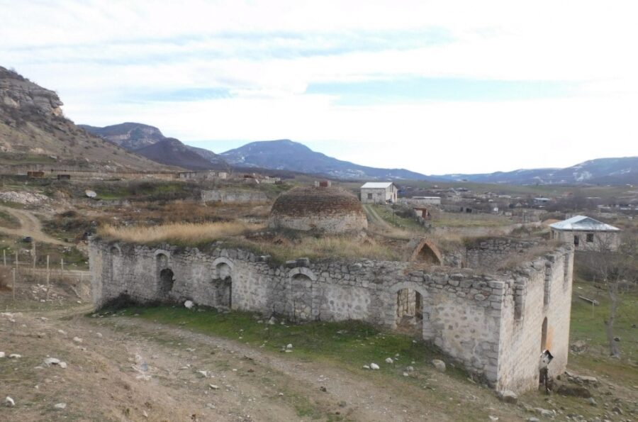 Malıbəyli məscidinin qalıqları aşkar edildi - FOTOLAR