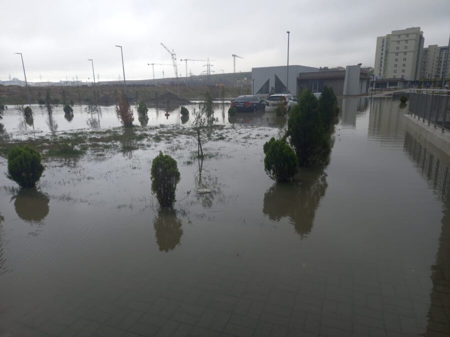 MİDA-nın su basan həyətləri ilə bağlı açıqlama - VİDEO