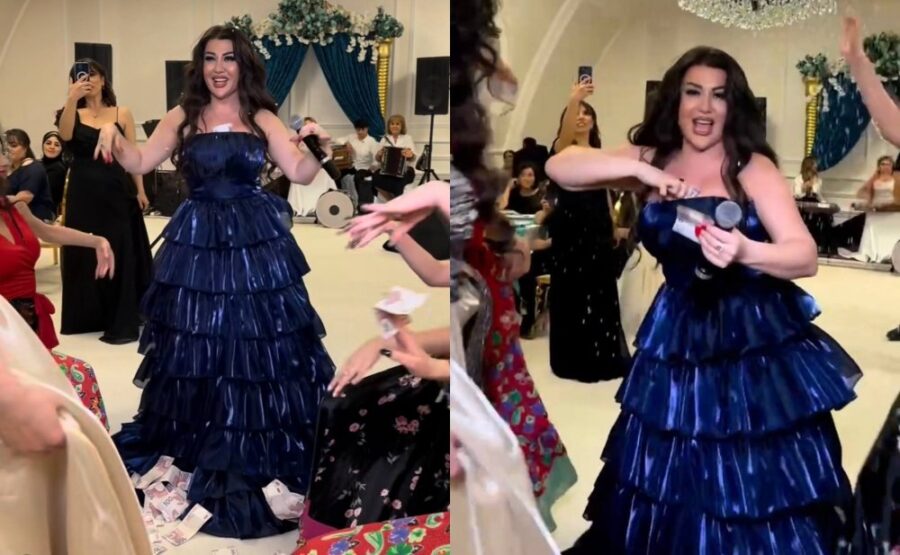 Pulu yerə səpən rəqqasə cəzalandırılacaqmı? - VİDEO