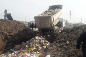 14 tondan çox süd məhsulu məhv edildi