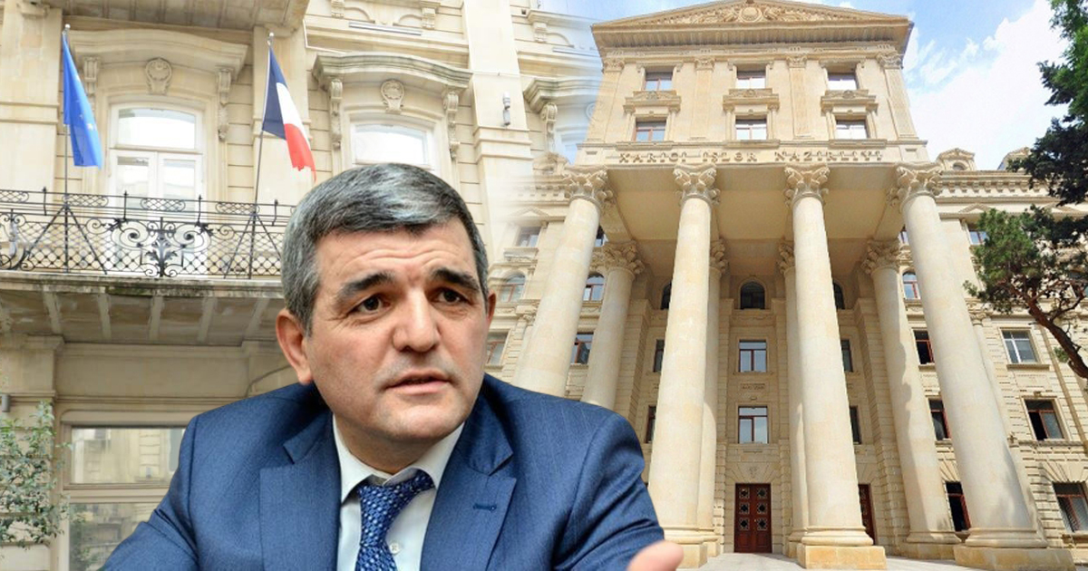Deputatın səfirliyi ittiham etməsinə reaksiya: “anti-Azərbaycan xətti Fransanın dövlət siyasətidir”  