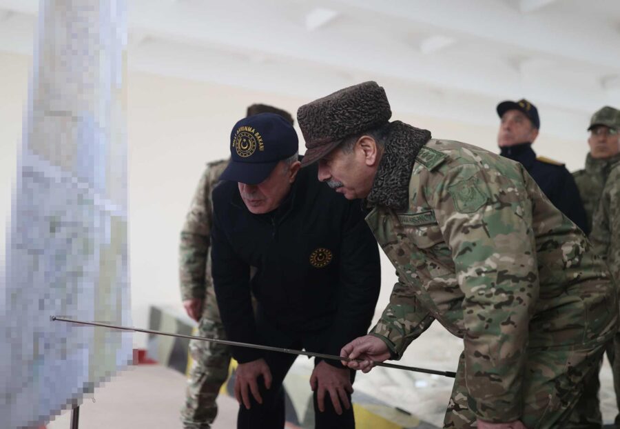 "Qardaş yumruğu" təlimindən yeni görüntülər yayıldı - VİDEO