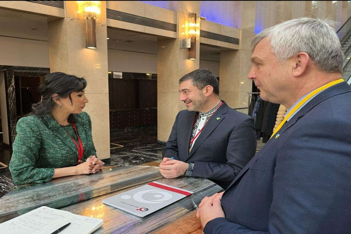 Səbinə Əliyeva ukraynalı həmkarı ilə Misir Qasımlını müzakirə etdi