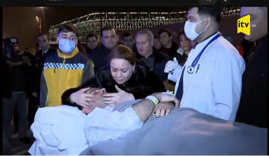 Yaralılar Bakıya belə gətirildi - FOTO/VİDEO