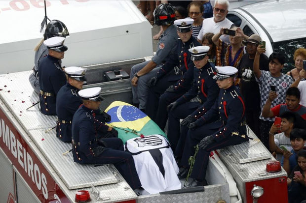 Pele dəfn olundu – VİDEO / YENİLƏNDİ