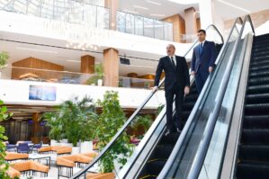 Prezident “Bakı KOB evi”nin açılışında - FOTO