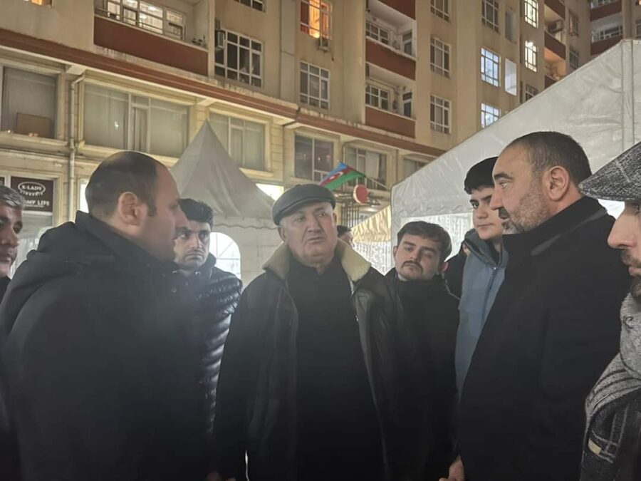 Yaşat Fondunun sədri şəhid Orxan Əsgərovun ailəsini ziyarət edib -