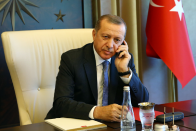 erdogan telefon