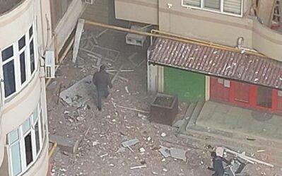 Mərdəkanda partlayış: yaralanan var