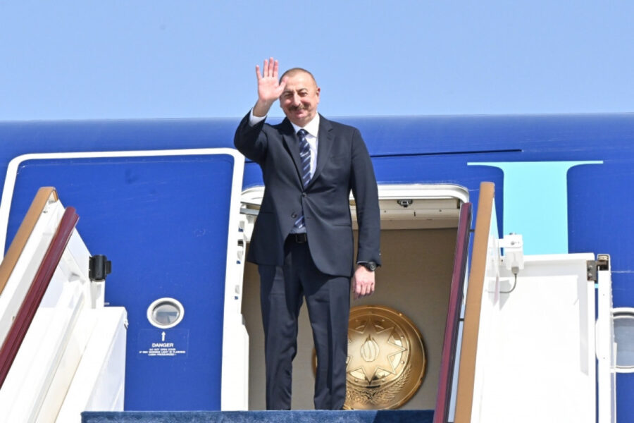 Prezidentin BƏƏ-yə işgüzar səfəri başa çatdı - FOTO