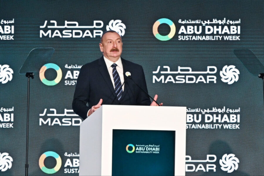 Prezident: "Masdar" ilə əməkdaşlıq Azərbaycanı yaşıl enerji mənbəyinə çevirəcək"