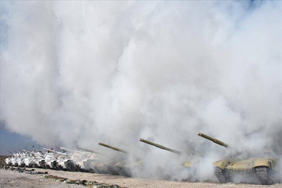 Hərbçilərimiz Ermənistan sərhədində