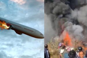 Qəzaya uğrayan təyyarədə möcüzə baş verdi - ANBAAN VİDEO/YENİLƏNİB