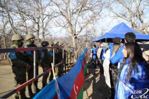 Laçın-Xankəndi yolunda ekofəalların etirazları 37 gündür davam edir - FOTO - VİDEO