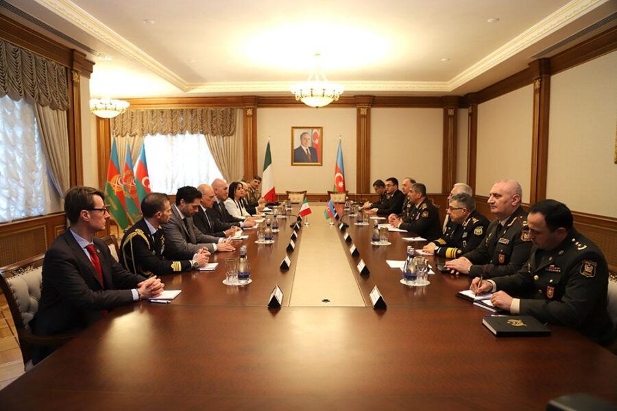 Zakir Həsənov italiyalı həmkarı ilə bunu müzakirə etdi - VİDEO 1 Zakir Həsənov italiyalı həmkarı ilə bunu müzakirə etdi - VİDEO