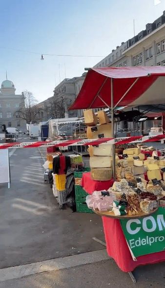 İsveçrədə yollar bağlandı, parlament və Nazirlər Kabinetini təxliyə edildi – FOTO
