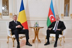 Azərbaycan və Rumıniya prezidentlərinin təkbətək görüşü oldu