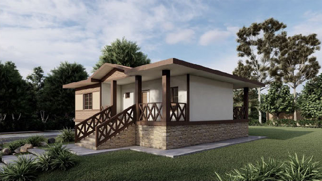 Türkiyədə zəlzələ bölgəsində tikiləcək evlər belə olacaq - FOTOLAR