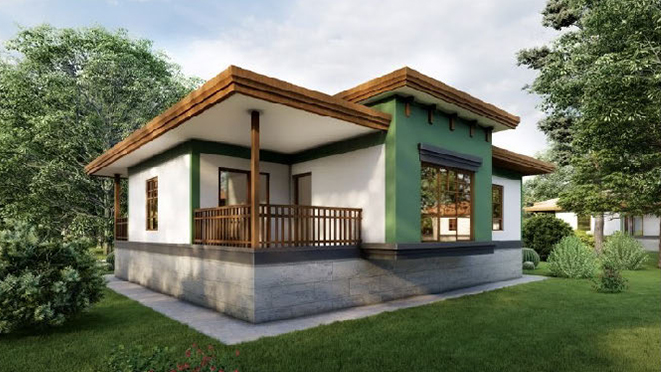 Türkiyədə zəlzələ bölgəsində tikiləcək evlər belə olacaq - FOTOLAR