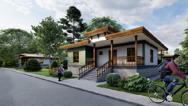 Türkiyədə zəlzələ bölgəsində tikiləcək evlər belə olacaq - FOTOLAR