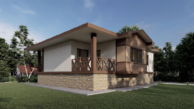 Türkiyədə zəlzələ bölgəsində tikiləcək evlər belə olacaq - FOTOLAR