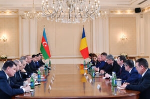 Azərbaycan və Rumıniya prezidentlərinin geniş tərkibdə görüşü oldu