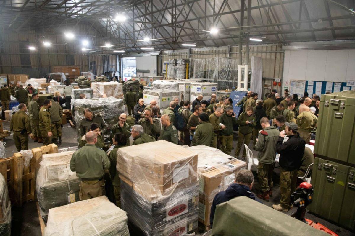İsrail Türkiyədəki zəlzələ zonasında səhra xəstəxanası yaradacaq - FOTO