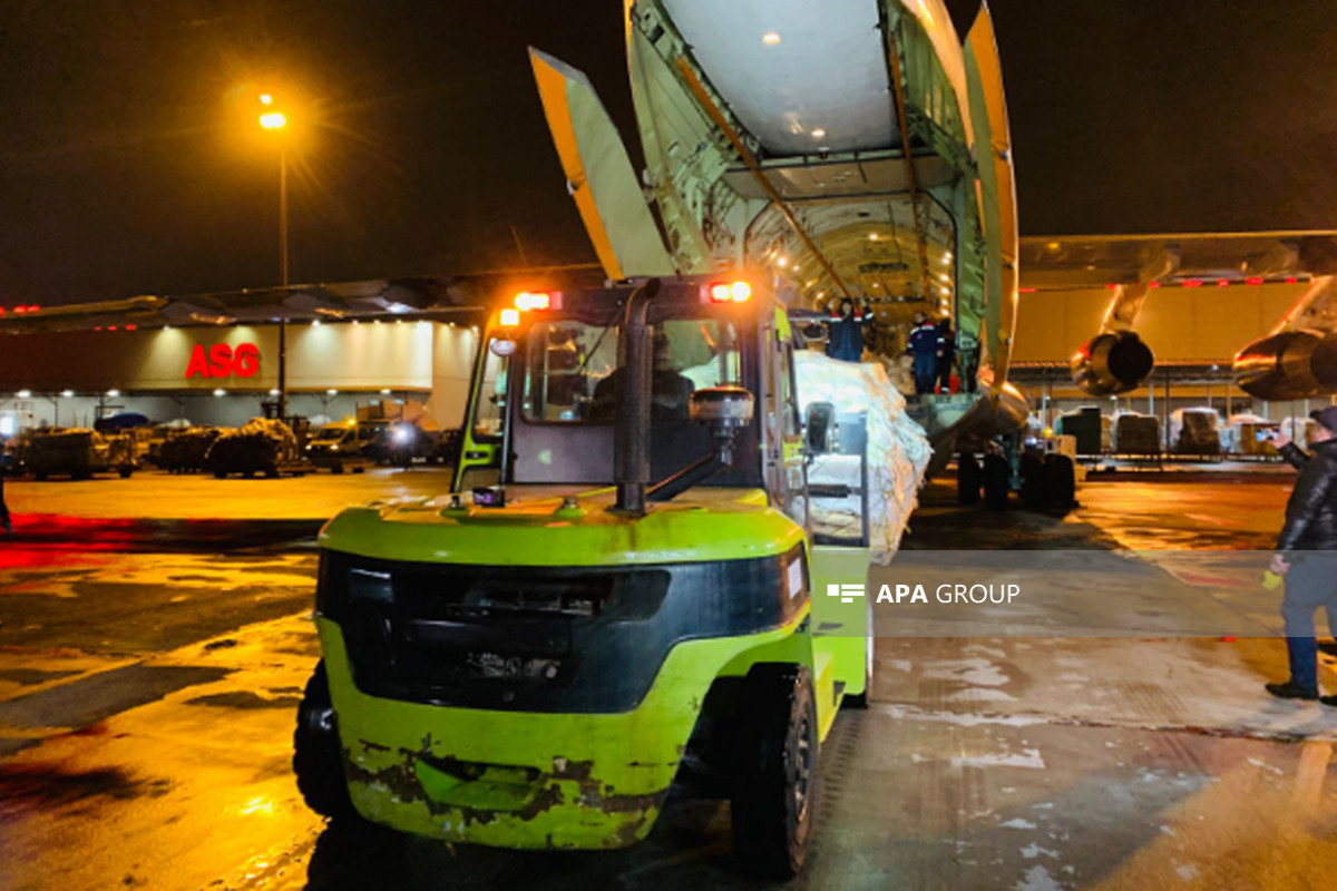 FHN-in növbəti humanitar yardımları Türkiyəyə yola salınır - FOTO/VİDEO - YENİLƏNDİ