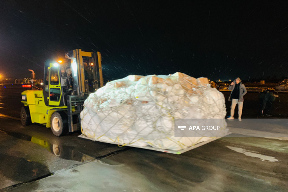 FHN-in növbəti humanitar yardımları Türkiyəyə yola salınır - FOTO/VİDEO - YENİLƏNDİ