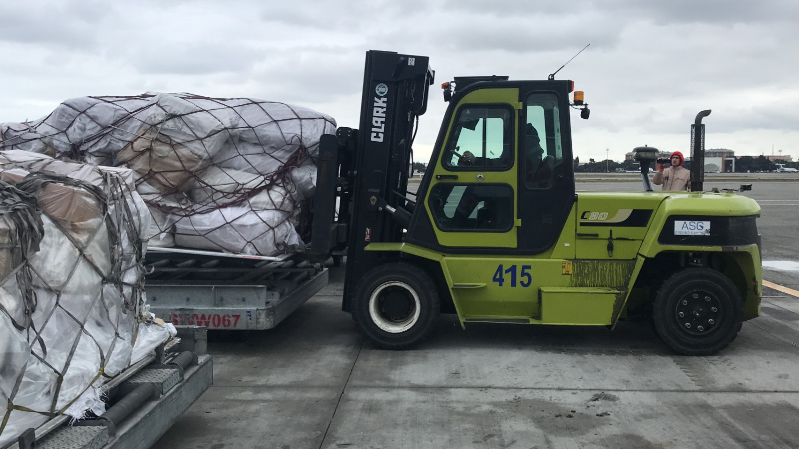 FHN növbəti humanitar yardımı Türkiyəyə yola saldı - FOTOLAR