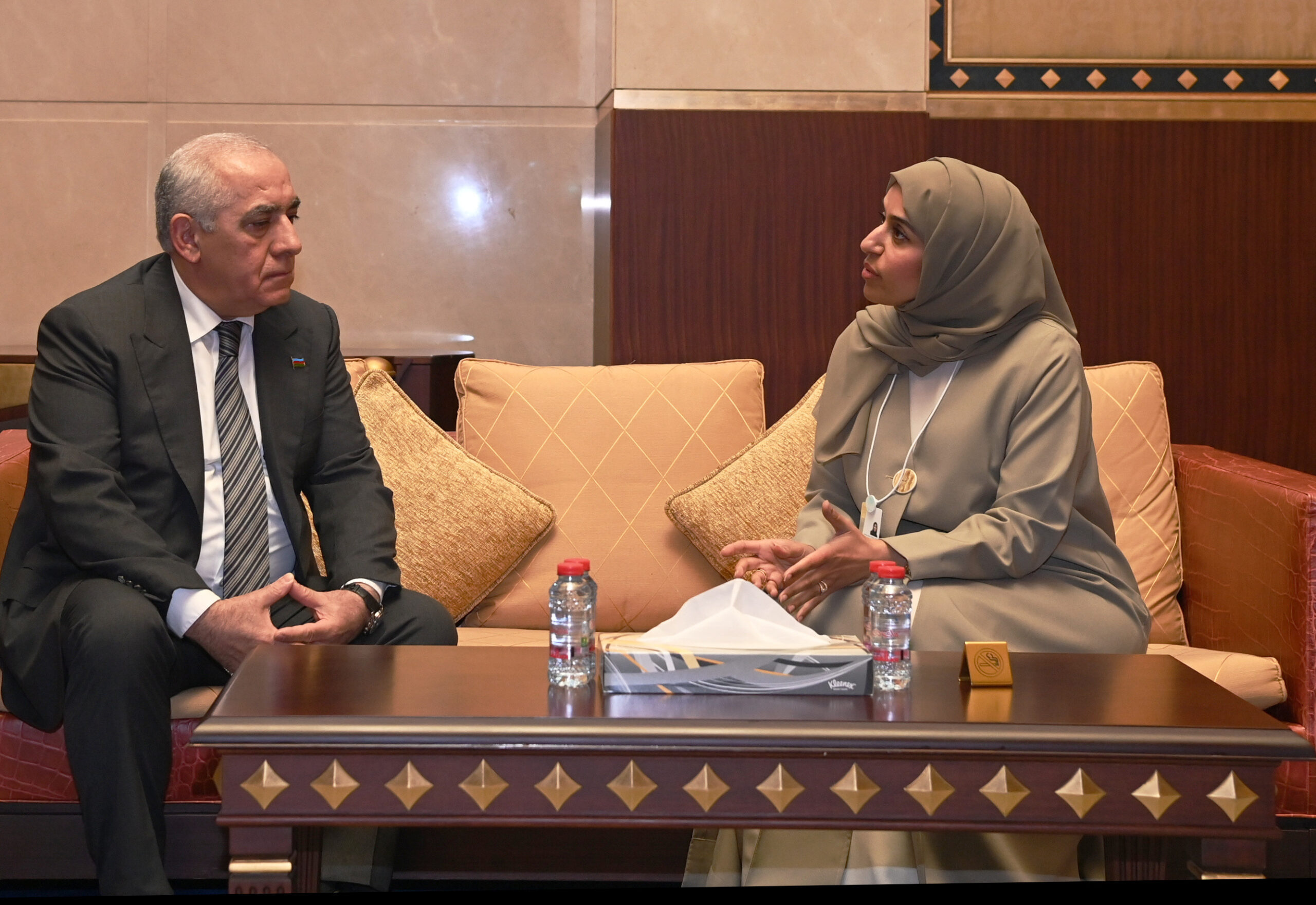 Əli Əsədov BƏƏ-yə işgüzar səfərə getdi - FOTOLAR