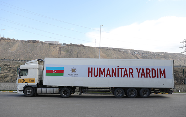 Heydər Əliyev Fondunun humanitar yardımını aparan təyyarə Türkiyəyə çatdı - YENİLƏNİB