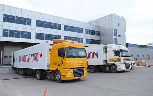 Heydər Əliyev Fondunun humanitar yardımını aparan təyyarə Türkiyəyə çatdı - YENİLƏNİB