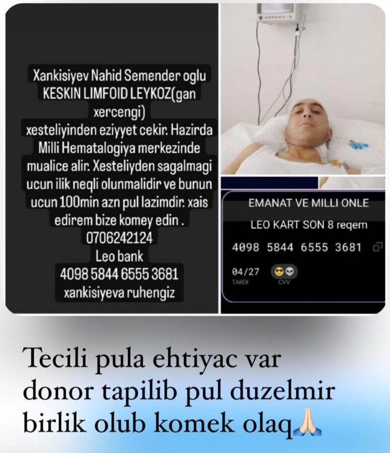 Nahidin köməyinizə ehtiyacı var - FOTO