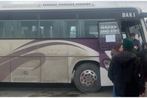 Türkiyədən vətəndaşlarımızı təxliyə edən avtobus Bakıya çatdı