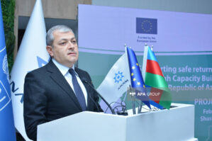 Prezidentin xüsusi nümayəndəsi mina problemindən danışdı