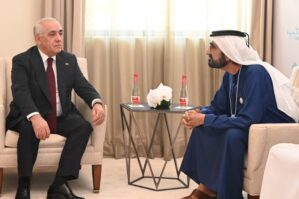 Əli Əsədov BƏƏ-nin baş naziri ilə görüşdü - FOTO