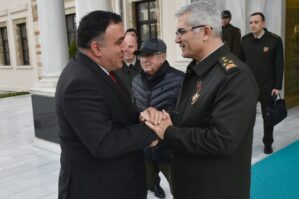 Emin Həsənli Türkiyədə ordu generalı ilə görüşdü – FOTO