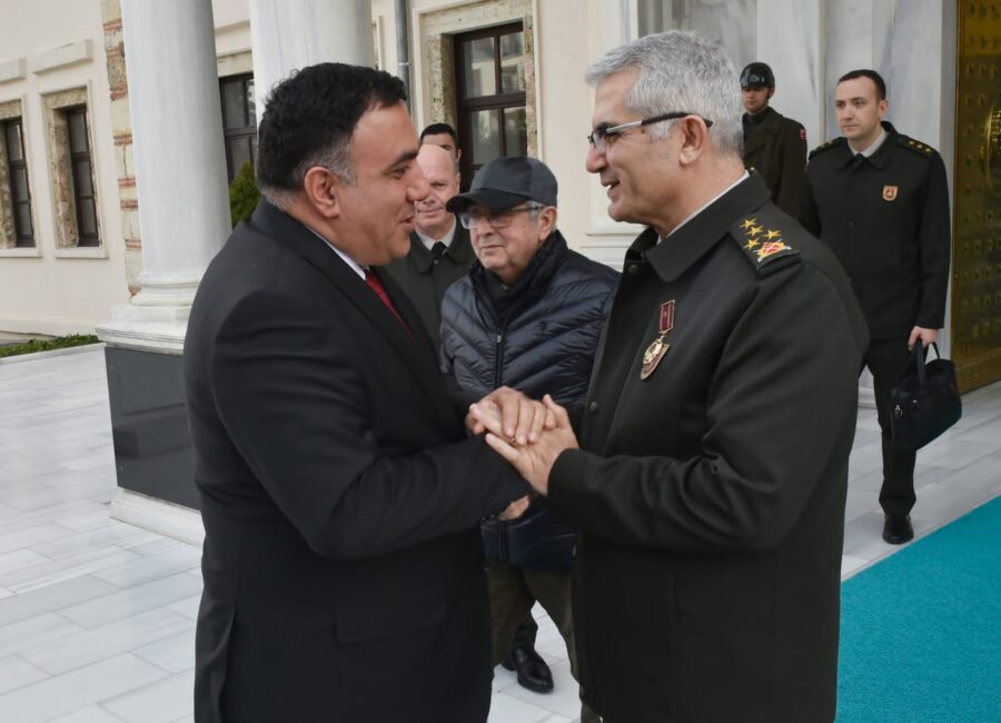 Emin Həsənli Türkiyədə ordu generalı ilə görüşdü – FOTO