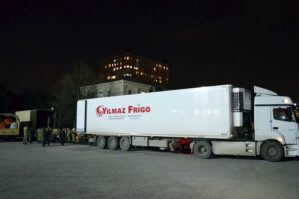 Azərbaycan MN Türkiyəyə yardım göndərdi - FOTOLAR