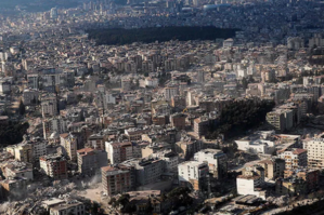 Təbii fəlakətin yerlə yeksan etdiyi şəhərin dəhşət saçan görüntüsü