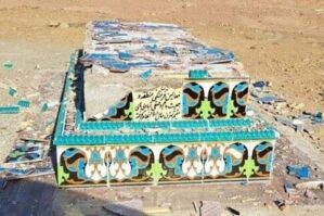 Görkəmli şairimizin məzarı dağıdıldı - FOTO